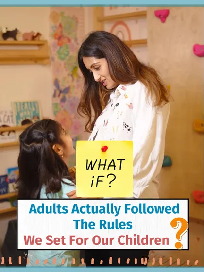 What if adults actually followed the rules we set for our children? This question, inspired by Maria Montessori, encourages us to reflect on the respect and consistency we offer.