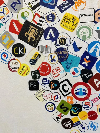 Another detailed view of the AppX canvas, showcasing the variety of logos and the way they flow from the bottom of the canvas.