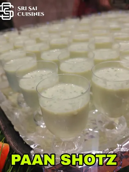 A truly unique creation, my Paan Shotz is a creamy, refreshing drink that captures the flavor of meetha paan in a modern shot format. It's the perfect digestive after a meal.