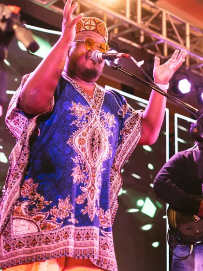 You bring so much beauty to my musical world just by being in it. A heartfelt moment on stage, singing directly to the audience.