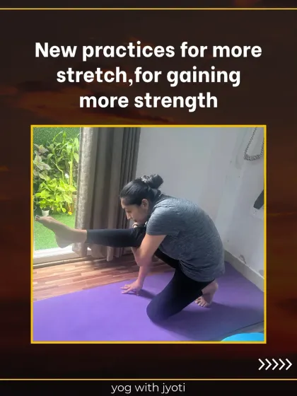 I am always exploring new practices to gain more stretch and more strength in my own journey.