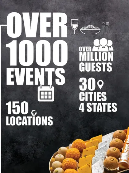 We may be new to Instagram, but we are not new to the business. With over 1000 events and a million guests served, we have the experience to cover everything from Pasta to Puliyogare.