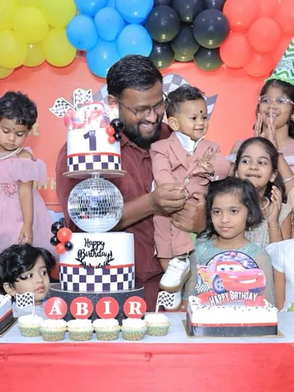 The joy on everyone's faces says it all. We love seeing families come together to celebrate these precious milestones.