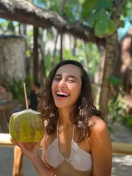 Staying hydrated is essential, and my go-to is fresh coconut water. It's a natural source of electrolytes that replenishes your body far better than sugary sports drinks.