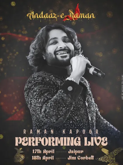 Get ready to rock with me! Performing tonight in Jaipur and tomorrow in Jim Corbett. Two beautiful locations, two amazing shows.