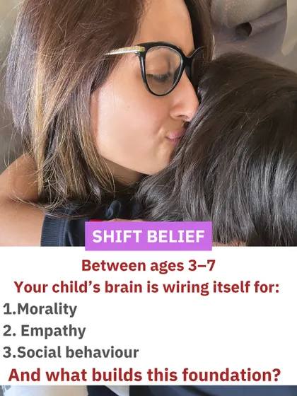 Between ages 3-7, your child's brain is wiring for morality, empathy, and social behavior. The foundation is built on the kindness they witness.