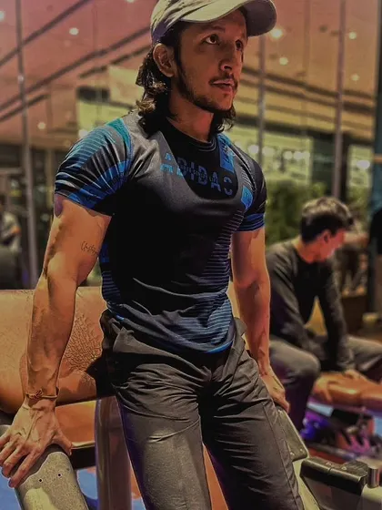 A throwback picture. It's always good to look back and see how far you've come.