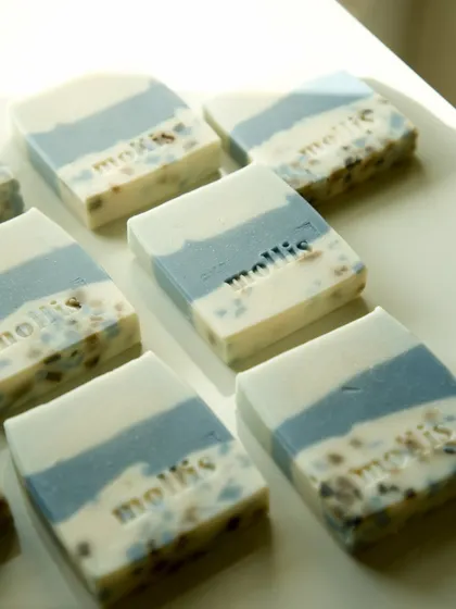 Each bar is a unique work of art, perfect for elevating your daily self-care ritual.