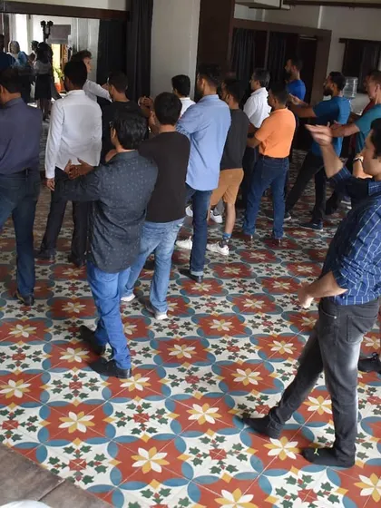 A shot from the India Tango Festival, where I taught a combined class with other instructors. It's a fantastic event that brings together dancers from all over the country to learn and celebrate.