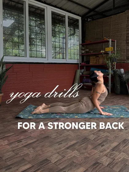 A strong back is a healthy back. This collection of yoga drills is designed to target the muscles that support your spine, helping to alleviate and prevent back pain.