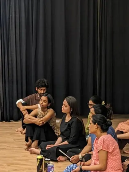 The circle is a sacred space for sharing and listening in our movement therapy workshops. We create a judgment-free zone for authentic expression.