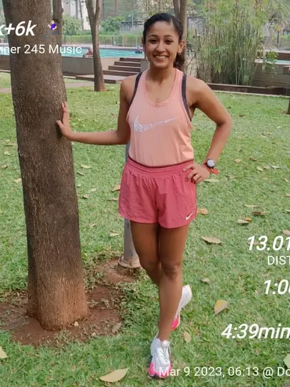 A 13km run at a 4:39/km pace. The only person who can pull me down is myself, and I'm not going to let that happen.