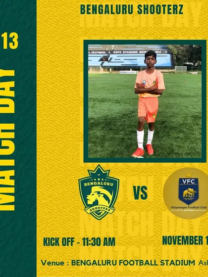 A collage of our official Match Day announcements for the KSFA Youth Premier League. We ensure our players, parents, and supporters are always informed about upcoming fixtures for all age groups.