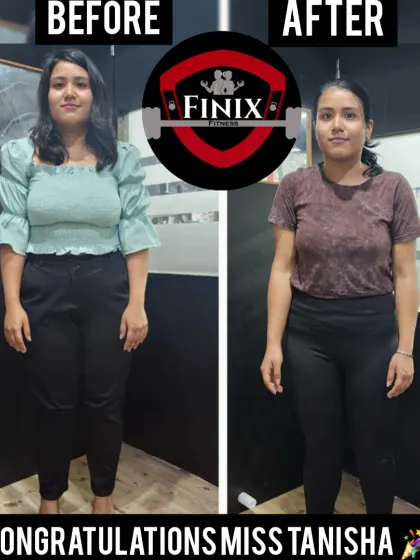 Tanisha's six months of consistent hard work resulted in a massive 12kg weight loss. Her transformation showcases the effectiveness of our long-term coaching for sustainable and visible results.