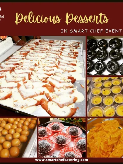 A collage dedicated to my delicious Indian desserts. This spread includes classics like Gulab Jamun, Jalebi, Shahi Tukda, and Rasmalai, perfect for a traditional celebration.