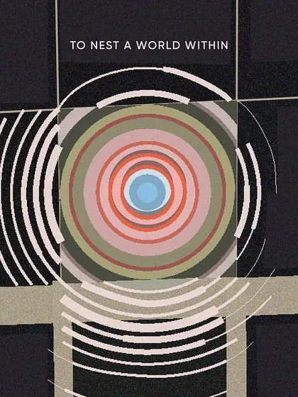 A concept diagram for The Nest, illustrating our idea of creating a world within an urban grid. The concentric circles represent the building's focus inward, creating a private, nested environment for its residents.