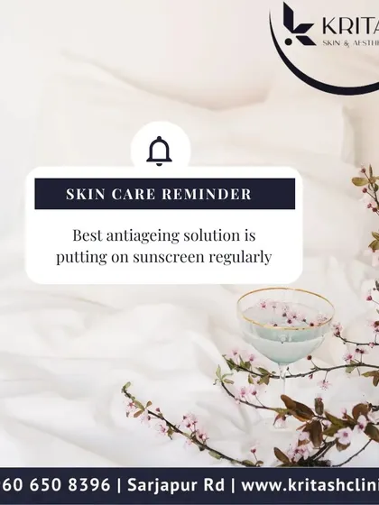 This is your daily skincare reminder: the single best anti-aging solution is the regular, consistent use of sunscreen. It protects your skin from UV damage, which is the primary cause of premature aging, fine lines, and pigmentation.