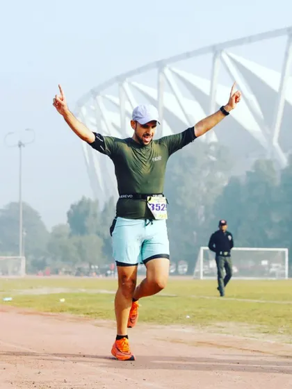 This runner overcame his imposter syndrome to achieve personal bests and a bronze medal. Running is as much a mental sport as it is physical.
