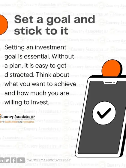 Here is the first tip for smart investing: set a clear goal and stick to it. Without a plan, it is easy to get distracted from what you want to achieve with your money.