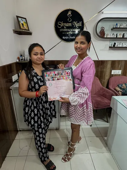 Certification day is the best day! So happy for my student who finished her basic to advance course and is ready to start her career.
