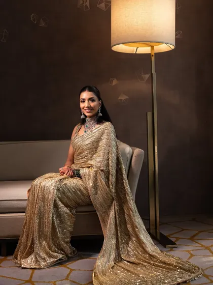 Relaxed and radiant. This photo captures the essence of our work: making clients feel comfortable and beautiful in their own skin.
