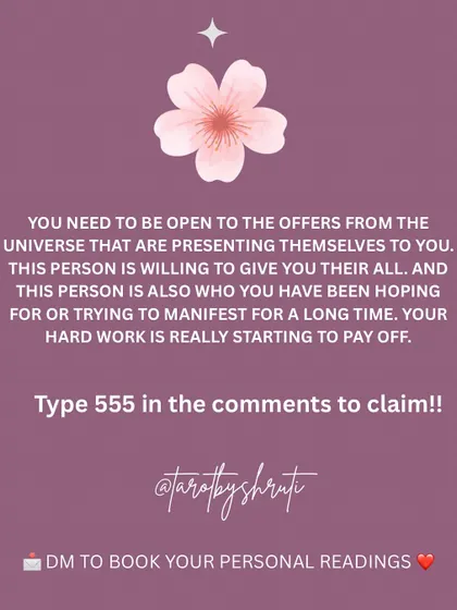 A message from someone who has a crush on you. This reading reveals if they feel an immediate connection, are open to offers from the universe, or are hurting on the inside.