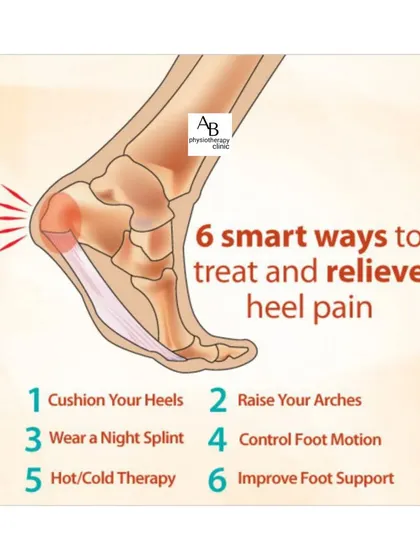 Heel pain can make walking difficult. We share six smart ways to treat and relieve it, including using proper foot support, hot and cold therapy, and controlling foot motion to reduce strain on the plantar fascia.