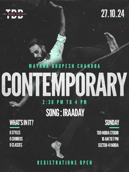 Vibrant, colorful, and super fresh. That's the vibe for our Contemporary class with Mayank. Get ready to explore your "Iraaday".