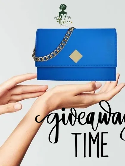 I love connecting with you all, and this is a graphic from a past giveaway I hosted. It's my way of saying thank you for all the support for my brand, Neshee.