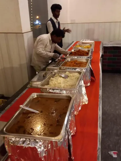 A look at the variety of dishes we offer in our buffet service. From rich curries and dals to fragrant rice dishes, each item is prepared fresh and presented in clean, professional-grade food trays.