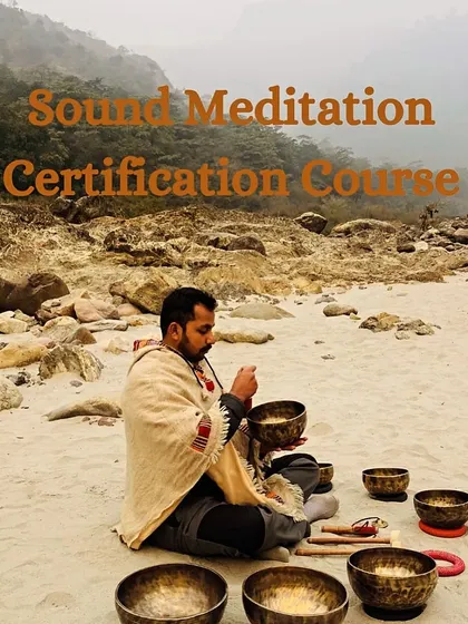 Another announcement for our June Sound Meditation Certification Course. Learn to reduce stress, facilitate emotional healing, and balance energy centers for yourself and your future students.