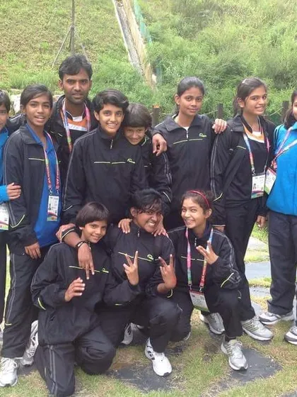 With my students at the Cadet World Championship. Traveling and competing internationally is a key part of the journey for our dedicated athletes.