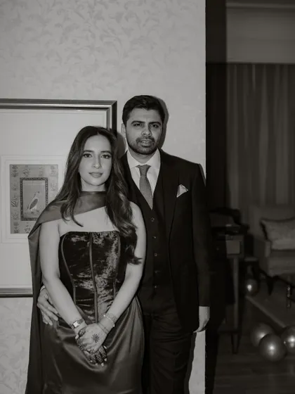 A formal portrait that still feels warm and personal. My approach is to make you feel comfortable, so your true personalities shine through even in posed shots.