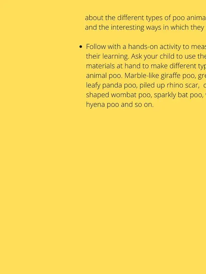 Our sensory play stations are all about hands-on exploration. This collection shows the variety of materials and setups we use for our messy play activities, from making different kinds of animal poo to painting with ice.