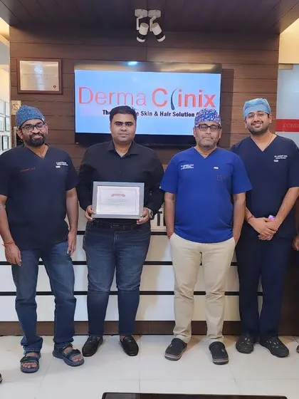 The full team with Dr. Akash from Bangladesh upon his completion of our fellowship program. We wish him the best in his future endeavors.