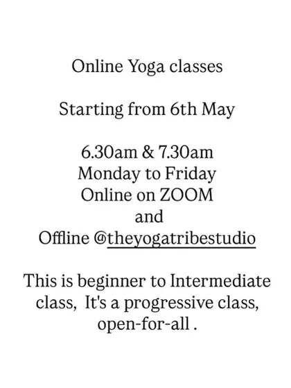 Our morning batches are open for all, whether you want to join online via Zoom or offline at our Andheri studio. It's a progressive class, so everyone is welcome.