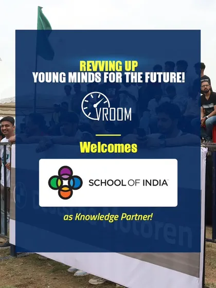 Our partnerships extend to the community, with School of India joining as a Knowledge Partner. This initiative helps us engage with the next generation of motorsport fans, revving up young minds for the future.