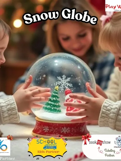 Magical moments are what I aim for. This image of kids mesmerized by a snow globe captures the enchanting atmosphere of our Christmas Wonderland event.