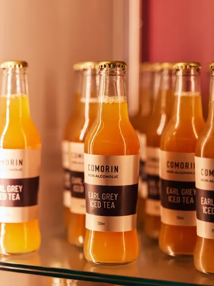 For a less spicy but equally refreshing option, try our house-made Earl Grey Iced Tea soda. It's cool, crisp, and sophisticated.