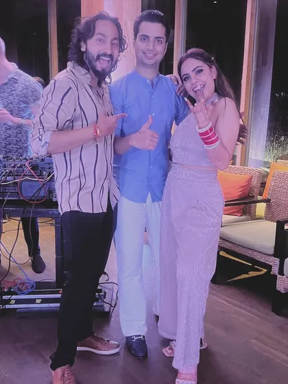 Celebrating with the magnetic couple and their friends at their Phuket wedding. It was a pleasure to be part of their memorable after-party.