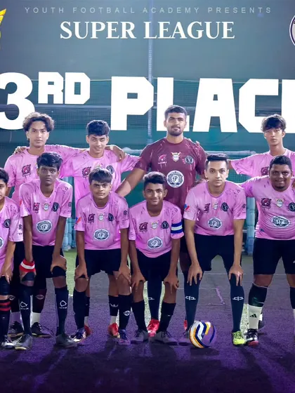 Securing a strong 3rd place finish in the Super League. Our team in pink showed great character and skill throughout the competition.