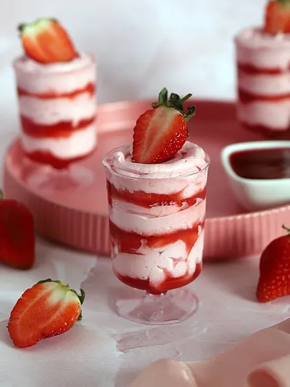Explore the essence of strawberries with my unmissable Strawberry Mousse. It has creamy, delightful layers that deliver a taste of pure wow.