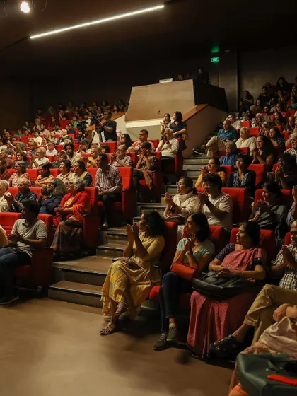 The most important part of any performance: the audience. Thank you, Bangalore, for your warmth and appreciation.