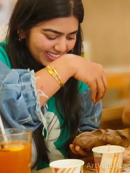 The atmosphere at our workshops is always full of smiles and creative energy. It's a great way to unwind and do something different with friends.