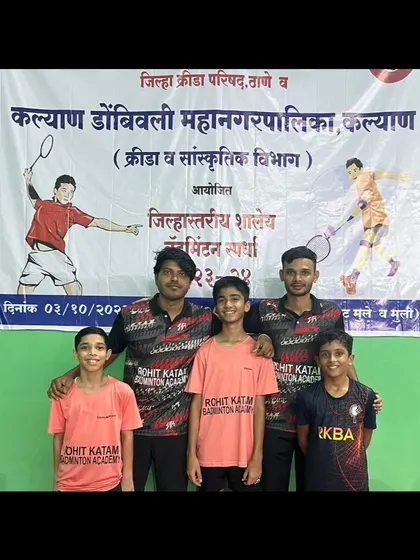Celebrating multiple wins in the under-14 boys category at the KDMC DSO, including first place in individuals and second in the team event.