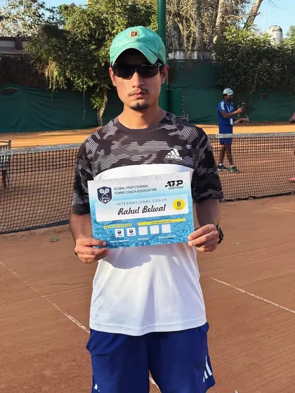 Here I am, Rahul Belwal, with my official GPTCA (ATP Certified) Level B coaching certificate. This certification reflects our dedication to providing globally recognized coaching standards.