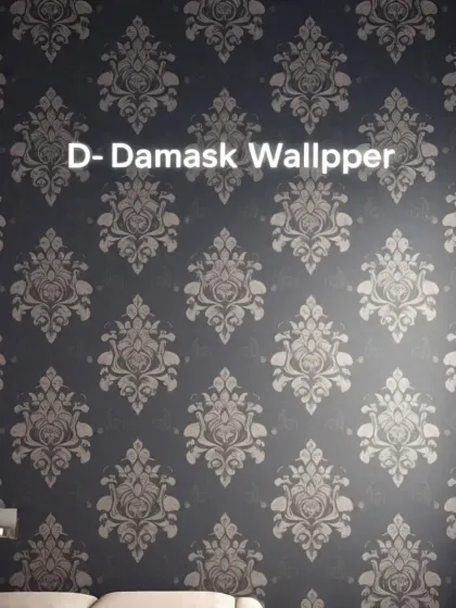 'D for Damask' from our A-Z series. Damask patterns are a timeless choice for adding a touch of classic elegance and luxury to living rooms, dining rooms, or bedrooms.