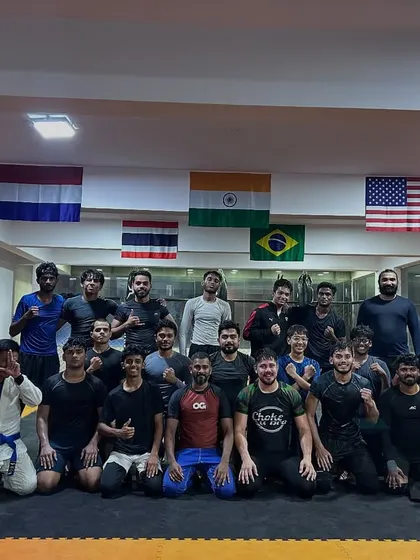 The team in progress mode. We are always learning and growing together under Coach Vighnesh.