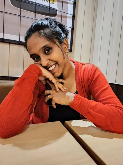 A happy, cozy moment at a cafe.