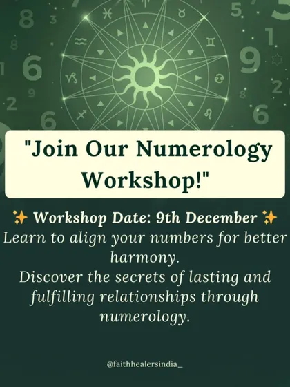 This carousel explains how numerology can help you build better relationships by revealing secrets to stronger connections. It announces my numerology workshop designed to help you find harmony and understanding.
